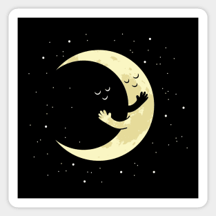 Moon and Stars Sticker